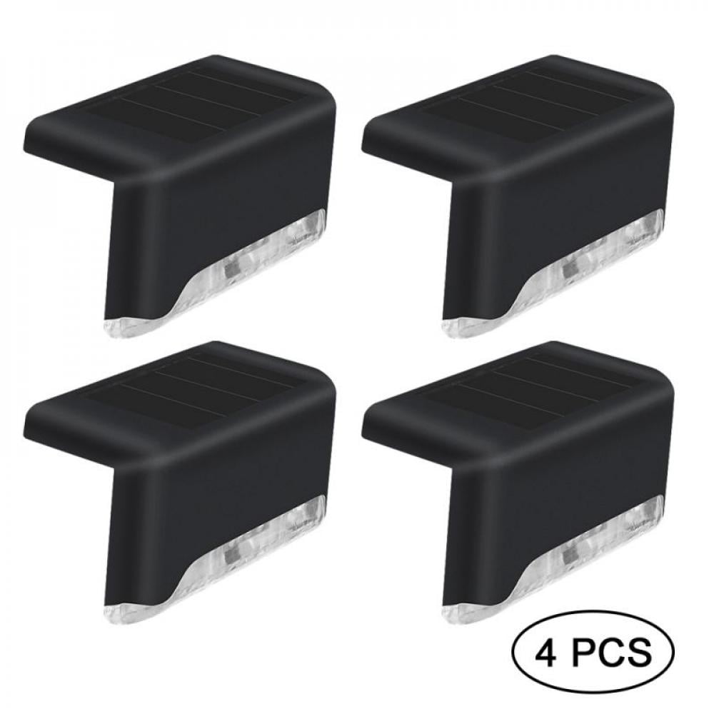 4 2PCS Solar Outdoor Landscape Lights Aisle Corridor Step Lights
