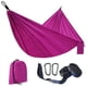 thumbnail image 1 of Hamaca al aire libre ultraligera giratoria de nailon 210t, hamaca de cuerda transpirable simple y doble para acampar, 1 of 5