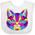 thumbnail image 3 of Inktastic Pop Art Cat Boys or Girls Baby Bib, 3 of 4