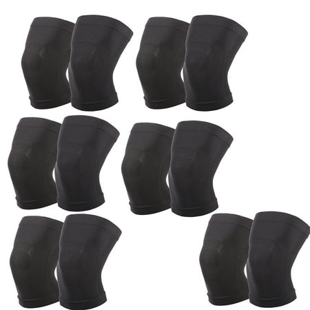 

Knee Braces for Knee Pain - Knee Brace Knee Compression Support for Men & Women - Knee Pads for Running Arthritis Joint Pain Relief Working out(6-Packs)