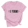 thumbnail image 1 of Birdeem T-Shirt pour Femme à Manches Courtes avec Imprimé de Lettres pour la Saint-Valentin, Haut/chemise à Manches Courtes à Col Rond, 1 of 1