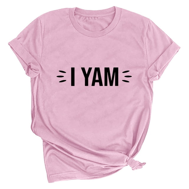 Birdeem T-Shirt pour Femme à Manches Courtes avec Imprimé de Lettres pour la Saint-Valentin, Haut/chemise à Manches Courtes à Col Rond