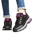 thumbnail image 1 of Chaussures de Randonnée pour Femmes Sports de Plein Air Antidérapantes à Lacets Course sur Sentier Randonnée Espadrilles Mode pour Escalade Alpinisme, 1 of 5