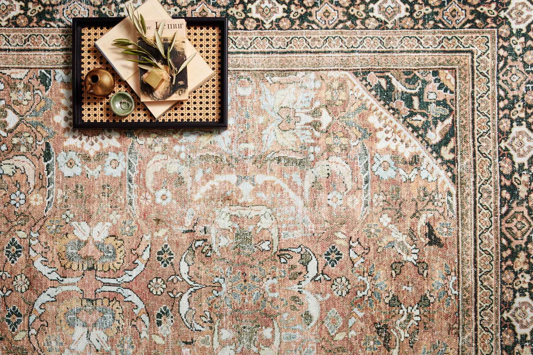 Loloi Wynter Auburn / Multi 2'-6" x 12'-0" Runner Rug