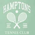 thumbnail image 6 of Wild Bobby Hamptons Tennis Club Est 1986 Sports Womens Slim Fit Junior Tee, Mint, Large, 6 of 6