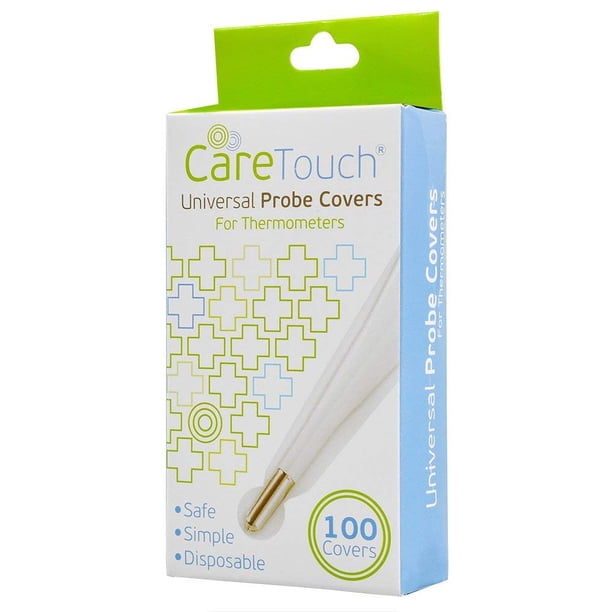 Cubiertas Desechables para Sonda de Termómetro Care Touch CTPC100 Paquete de 100