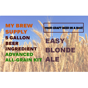 Easy Blonde Ale MBS 5 gal Advanced All Grain Homebrew Beer Recipe Kit