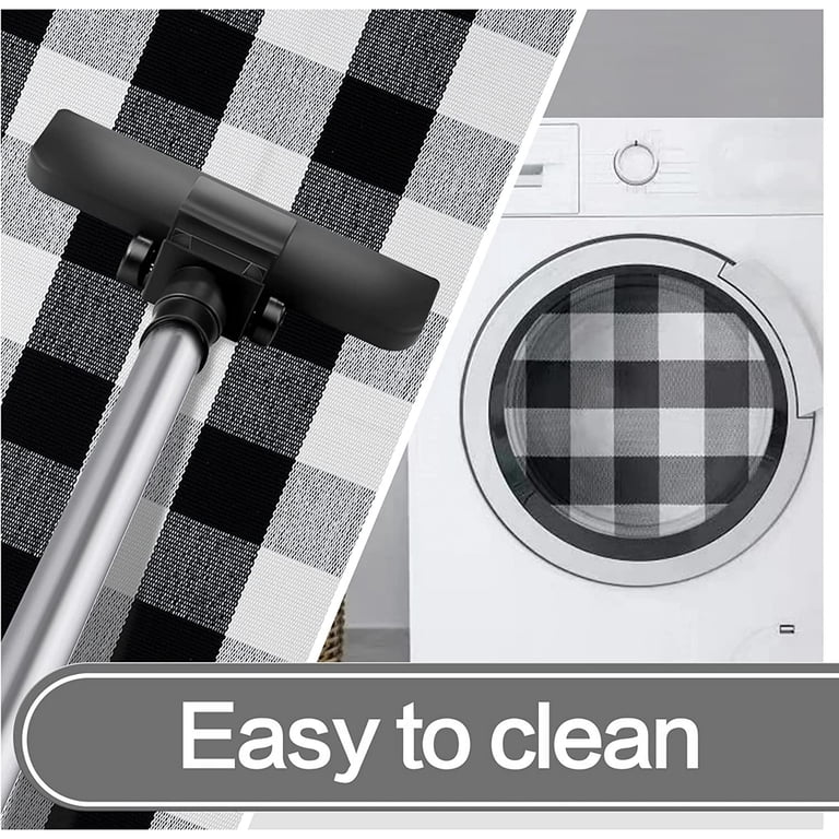 Sanmadrola Buffalo Plaid Cotton Doormat, 27.5x43" photo 6