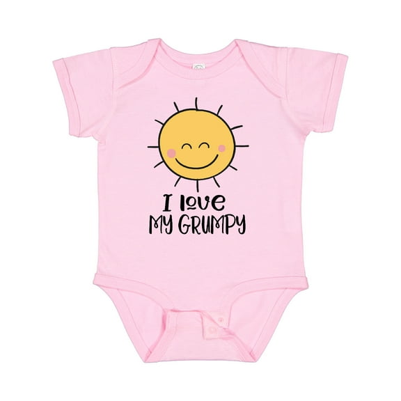 Inktastic I Love My Grumpy Cute Sunshine Boys or Girls Baby Bodysuit