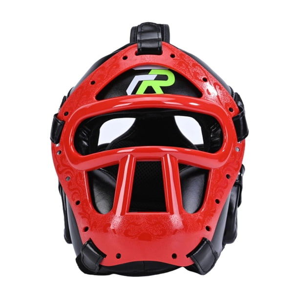 Casco De Boxeo, Protección Para La Frente Y Los Oídos Para Sanda Sparring Taekwondo