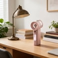 thumbnail image 6 of 2026 Handheld Misting Fan Portable - 4000mAh Rechargeable Battery, Powerful Turbo Personal Mister Fans, 5 Speed,5 Wind Speeds 20ml Water Tank ABS Portable Spray Fan for Travel, Outdoors, Beach, 6 of 6