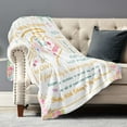 thumbnail image 3 of LHSHID Birthday Gifts Blanket Flannel Soft and Comfortable Anti static Bed Sofa Blanket 50x60in, 3 of 6