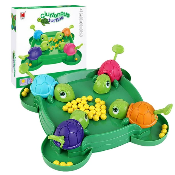 Juego de tortuga hambrienta, juego de mesa para comer tortugas, contenedores hambrientos, juego de mesa para niños