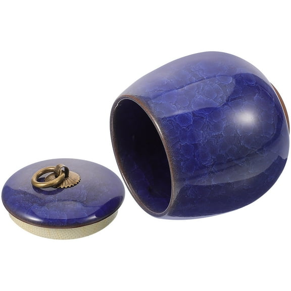 WHAMVOX Cremation Urn Keepsake Ceramic Pet Ashes Keepsake Pot Pet Urn Cinerary Container