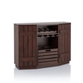 thumbnail image 1 of Bowery Hill Wine Rack Buffet in Vintage Walnut, 1 of 5