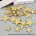 thumbnail image 1 of Confeti de lentejuelas con purpurina de estrellas de madera para manualidades DIY, artesanía hecha a mano, boda, cumpleaños, fiesta de Navidad, centro de mesa, decoración de escaparate, 1 of 4