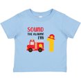 thumbnail image 3 of Inktastic Sound the Alarm I'm 1 Fire Truck Boys or Girls Baby T-Shirt, 3 of 5