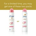 thumbnail image 4 of Dove Advanced Care Long Lasting Women's Antiperspirant Deodorant Dry Spray, Rose Petals, 3.8 oz, 4 of 10