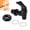 Black, variant on Beverage Dispenser Spigot, Push Up Self Locking Water Spout for Jar Pitcher, 360° Rotatable Replacement Tap for Drinks