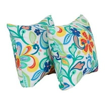 17-inch Square Polyester Outdoor Throw Pillows (Set of 2) 9910-S2-OD-240