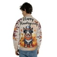 thumbnail image 5 of Happy Thanksgiving Australian Cattle Dog Welcome Thankful Fall Autumn Pumpkin All Over Print 3D Baseball Jacket Heeler Lover Gifts Bomber Jacket Softball - 02021, 5 of 6