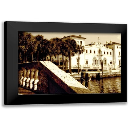 Hausenflock, Alan 14x11 Black Modern Framed Museum Art Print Titled - Vizcaya II