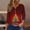4Multicolor, variant on FDGIU Women's Christmas Tree Shirt 2025, Cute Print 3/4 Sleeve Crewneck Tunic Top for Holiday Casual Outfit Gifts