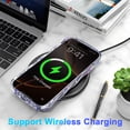 thumbnail image 5 of Magnetic Designed for iPhone 16 Case Clear, Compatible with MagSafe Cute Pattern Soft TPU Bumper Shockproof Anti-Scratch Slim Phone Cover Designed for iPhone 16 Cases, G, 5 of 7