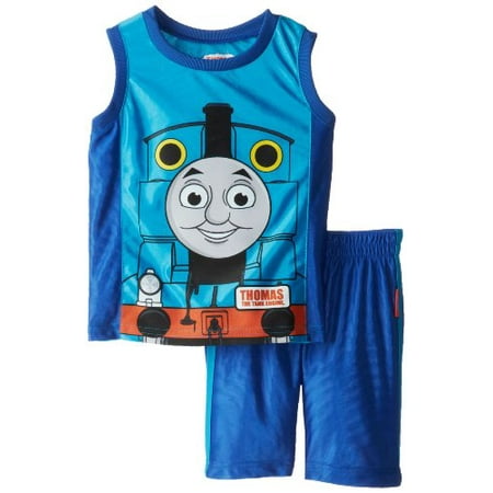 3t Short - Thomas Little Boys' 2 Piece Dazzle Short Set, Blue, 3T