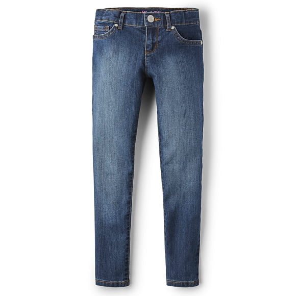 Vaqueros The Children's Place para niñas Super Skinny 10S, color azul
