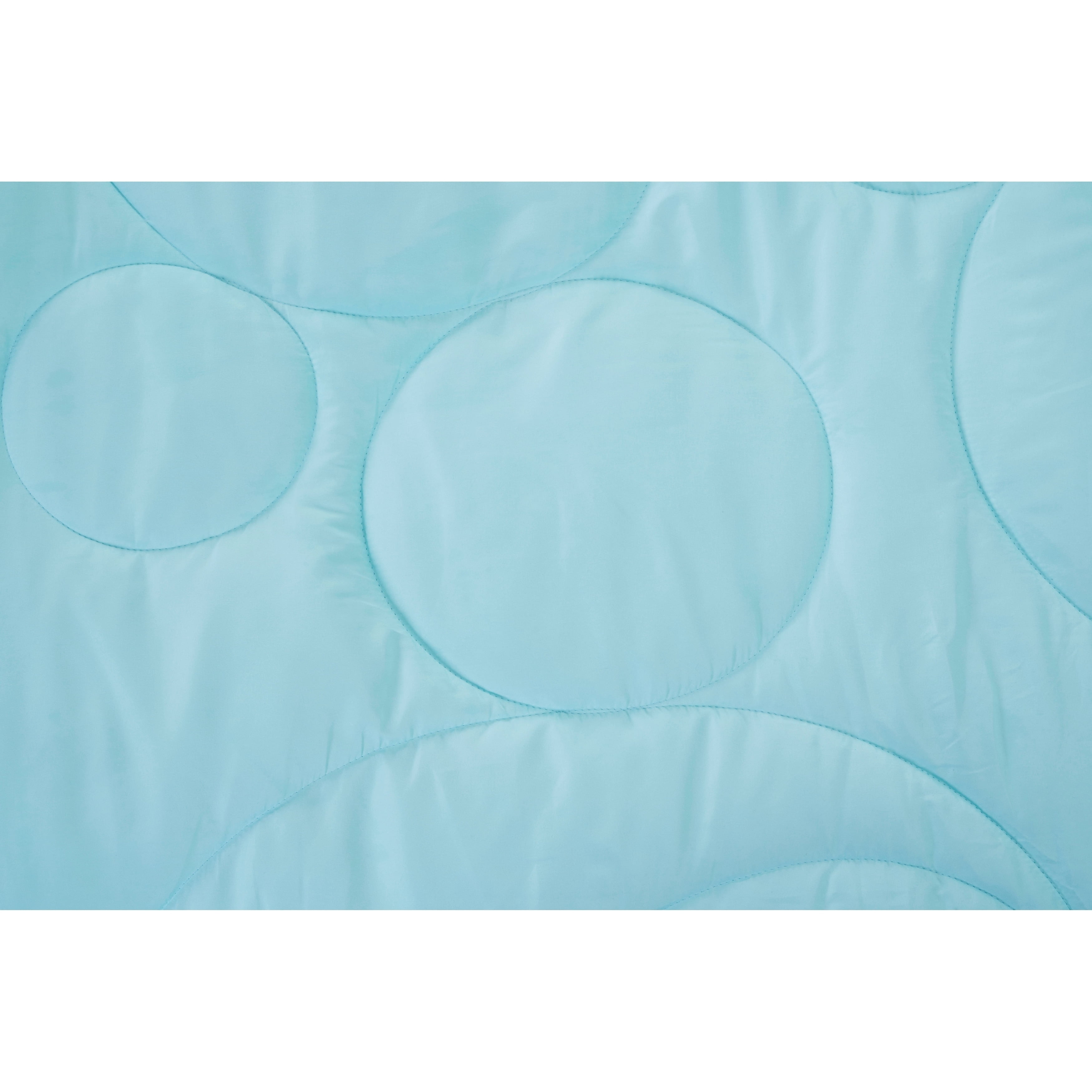 Crayola  White Bear Reversible Comforter Set in Blue Twin 2 Piece