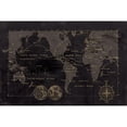 thumbnail image 3 of Robinson, Carol 18x13 Black Modern Framed Museum Art Print Titled - Black Gold Map, 3 of 5