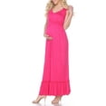 thumbnail image 2 of Women's Maternity V-Neck Maxi Dress, 2 of 3