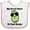 White and Pink, variant on Inktastic Cool Beans Great Uncle Boys or Girls Baby Bib