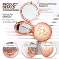 8 Pieces Bridesmaid Mirrors Bride Bridesmaid Gifts Magnifying Compact