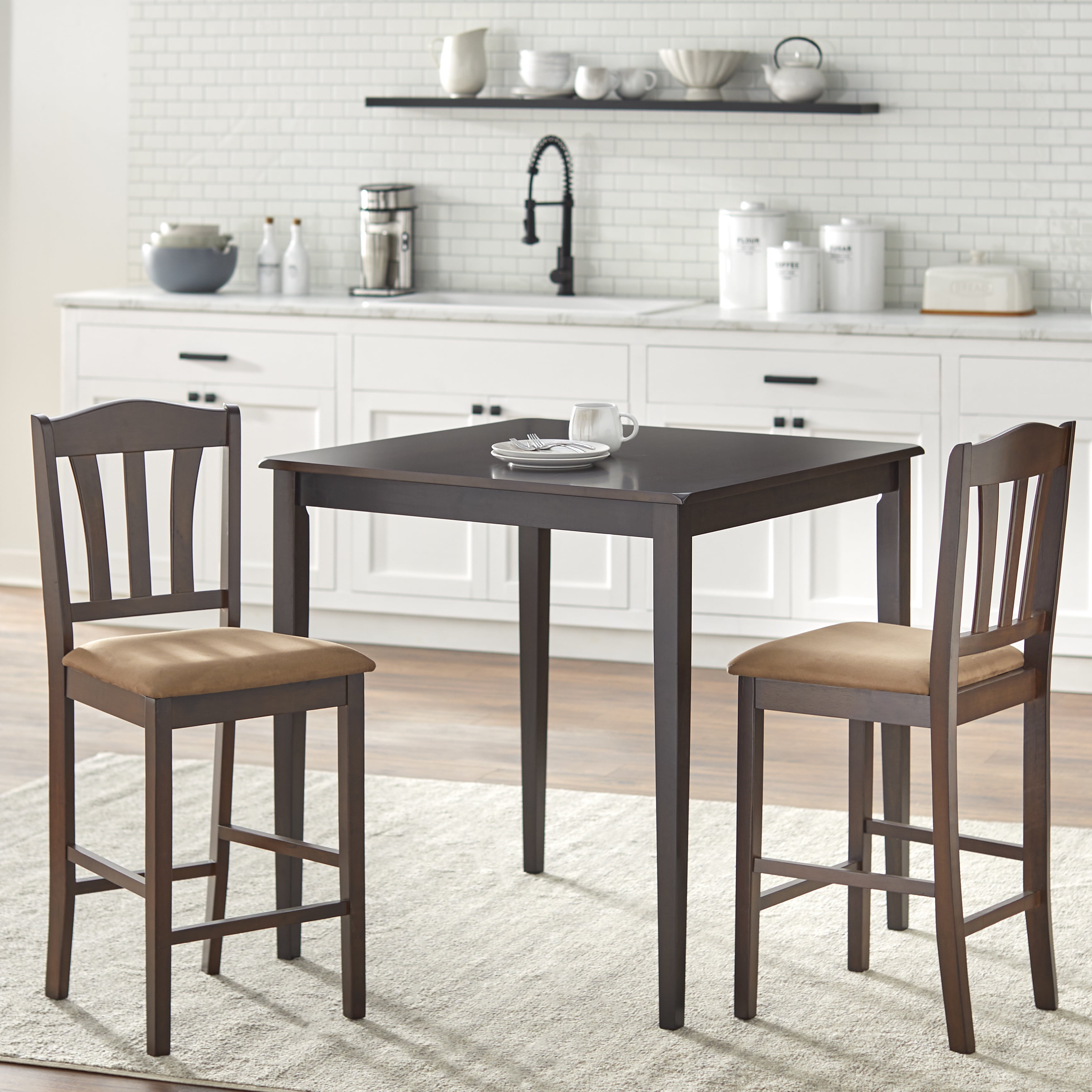 24" Metropolitan Counter Height Stool, Set of 2, Multiple Colors