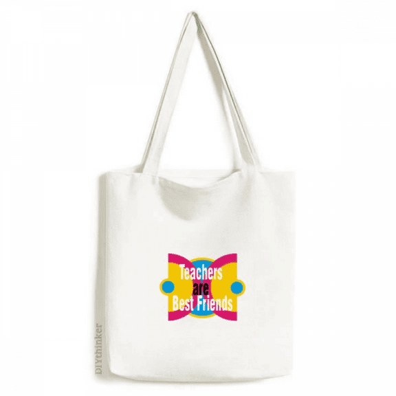 Teachers Diligent Grateful Friends Tote Canvas Bag Shopping Satchel Casual Handbag
