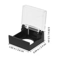 thumbnail image 2 of Miangastore Plastic Protectors Dust Proof Black For Machinery 10Pcs 1.02X0.94X0.59In, 2 of 8