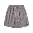 thumbnail image 2 of Styesk Mens Shorts Men Solid Color Casual Fashion Loose Drawstring Pockets Exercise Beach Shorts Pants, 2 of 6
