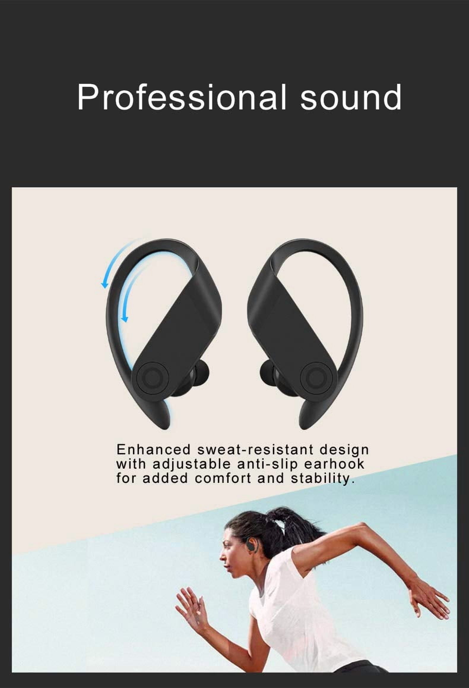 TWS Headphones Wireless Bluetooth for Google Pixel 9/Pro/Pro XL/9a Phones - Earbuds Earphones Ear hook True Stereo Headset