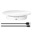 thumbnail image 1 of 360 Degree Electric Rotating Turntable Display Stand For Video Photography Props Speed Adjustable Display Turntable ,Quiet and Smooth, 1 of 7