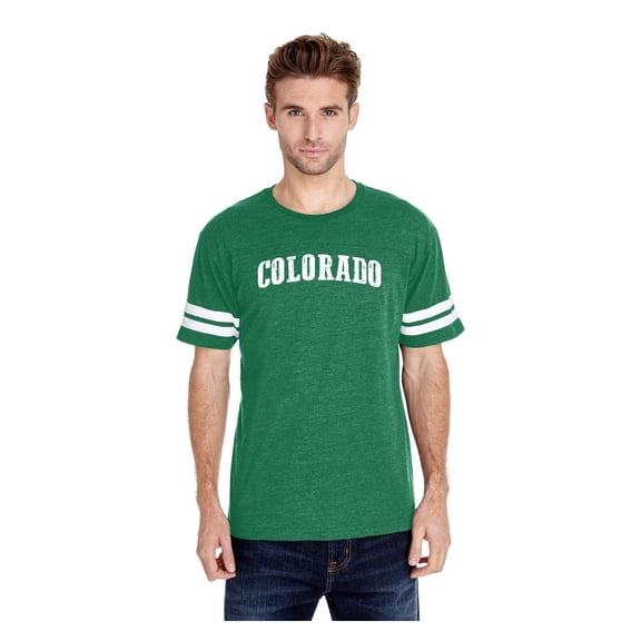 MmF - Mens Football Fine Jersey T-shirts, up to Size 3XL - Colorado