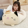 HOTBEST 12IN Lovely Cat Plush Toy Soft Squishy Chubby Cute Animal