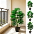 thumbnail image 1 of Sentmoon Artificial Plants Artificial Tree Artificial Potted Plants with Pot PVC Fake Tropical Plants Realistic Faux Plants for Home Office House Desk Shelf Living Room Kitchen Decoration, 1 of 7