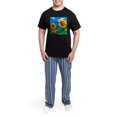 thumbnail image 5 of CafePress - Sunflowers Painting Pajamas - Men's Dark Loose Fit Cotton Pajama Set, 5 of 7