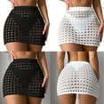 thumbnail image 2 of Yokua Cover Up Skirt for Women Elastic Waist Hollowed Crocheted Swimsuit Wrap Skirt, 2 of 17
