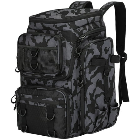 Strong Outdoor Fishing Equipment Bag Ergonomic Shoulder Belts Waterproof Plan Rod Carrier Planner