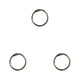 thumbnail image 4 of Anillos de carpeta Wosthever 50 piezas para álbumes libro llavero Negro, 4 of 6