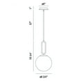 thumbnail image 3 of 37231-039 Eurofase Lighting Prospect - 1 Light Small Pendant-Gold Finish, 3 of 4