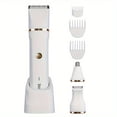 thumbnail image 1 of MesaSe Bikini Trimmer and Body Shaver Groomer - Rechargeable with USB Dock  Replaceable Ceramic Blade Heads  Nose Trimmer Heads  Hygiene Razor for Smooth Skin, 1 of 1